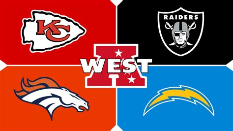 afc west teams list